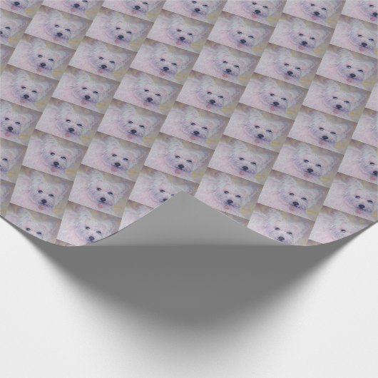 WITTE WEST HOGGRONDVERRIER CADEAUPAPIER (Hoek)