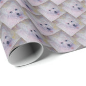 WITTE WEST HOGGRONDVERRIER CADEAUPAPIER (Rol Hoek)