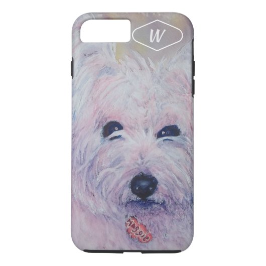 WITTE WEST HOGGRONDVERRIER Case-Mate iPhone CASE (Achterkant)