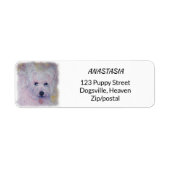 WITTE WEST HOGGRONDVERRIER ETIKET (Voorkant)