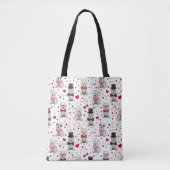 Witte Westie met Accessoires Whimsical Tote Bag (Voorkant)