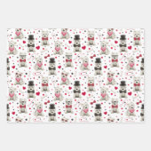 Witte Westies Met Accessoires Inpakpapier Vel (Voorkant 2)