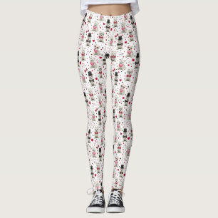 Witte Westies met Accessoires Whimsical Leggings