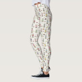 Witte Westies met Accessoires Whimsical Leggings (Links)