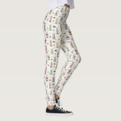 Witte Westies met Accessoires Whimsical Leggings (Rechts)