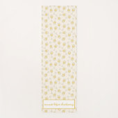 Witte wijn glas Namaste voor Chardonnay Yogamat (Voorkant)