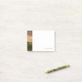 witte wijn met vat op wijngaarden in Chianti Post-it® Notes (Op bureau)