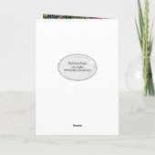 witte wijn met verjaardagscetti kaart (Achterkant)