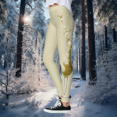 Witte wijn spatten viering bruiloft leggings