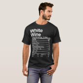 witte wijn t-shirt (Voorkant volledig)