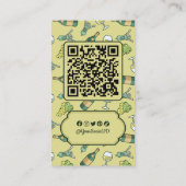 Witte wijn Visitekaartje (Achterkant)