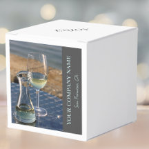 Witte wijndecor voor wijnwinkels, bar of wijnmaker