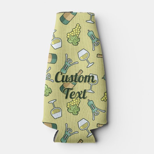 Witte wijnflesfles Koelaar Flesjeskoeler (Voorkant)