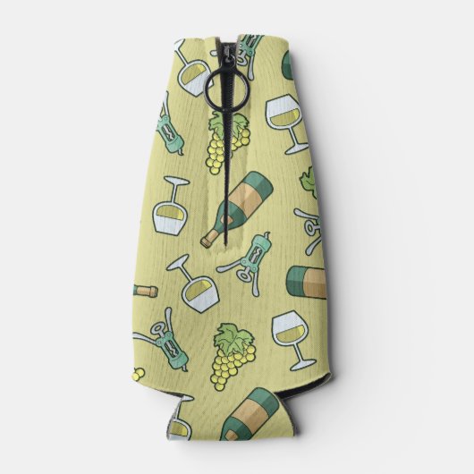 Witte wijnflesfles Koelaar Flesjeskoeler (Achterkant)