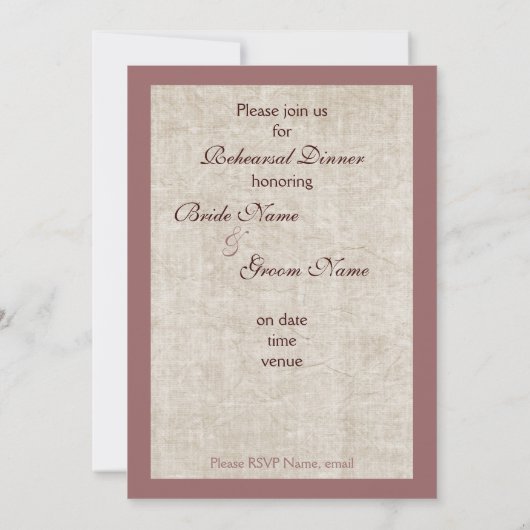 Witte wijnglazen en -druiven - repetitief diner kaart (Achterkant)