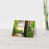 Witte wijnKaart Kaart (Voorkant)