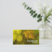 Witte wijnwijn visitekaartje (Staand voorkant)