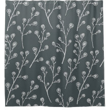 Witte Wilde bloem patroon