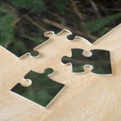 Witte wilde bloemen Puzzle Legpuzzel (Zijkant)