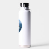 Witte wilde en Schilderachtig rivier Oregon Waterfles (Links)