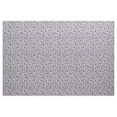 Witte Windflower Anemonen Op Lavendel Stof (Fat Quarter)