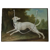 Witte windhond (door Jean-Baptiste Oudry) Groot Cadeauzakje (Voorkant)