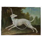 Witte windhond (door Jean-Baptiste Oudry) Groot Cadeauzakje (Achterkant)