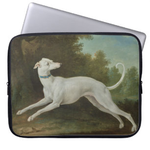 Witte windhond (door Jean-Baptiste Oudry) Laptop Sleeve