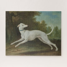 Witte windhond (door Jean-Baptiste Oudry)