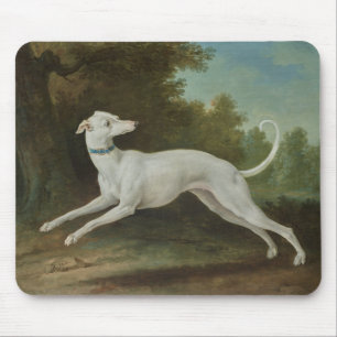 Witte windhond (door Jean-Baptiste Oudry) Muismat