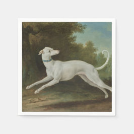 Witte windhond (door Jean-Baptiste Oudry) Servet