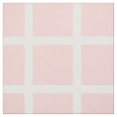 Witte Windows Stripes op Baby roze Stof (Swatch)