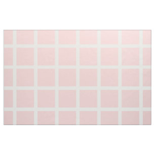Witte Windows Stripes op Baby roze Stof