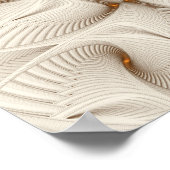 Witte Wingen Abstract 11 x 8,5 inch Poster (Hoek)