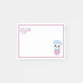 Witte Winter Kitten Post-it Notities Post-it® Notes (Voorkant)