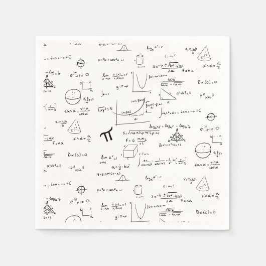 Witte Wiskunde Vergelijkingen Grafische formules P Servet (Voorkant)