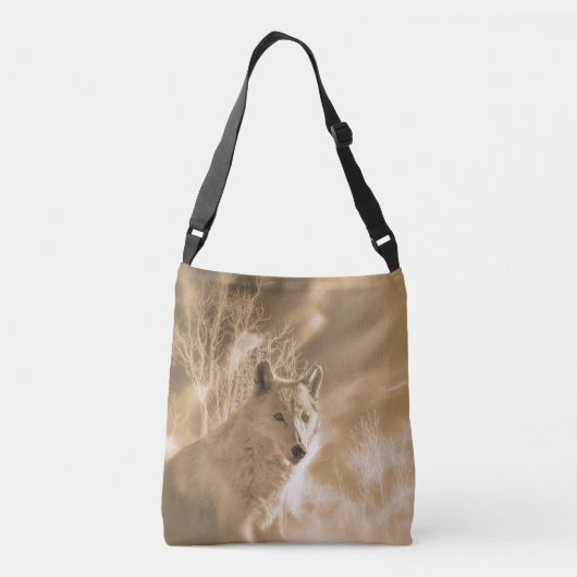 WITTE WIT BOEST CROSSBODY TAS (Achterkant)