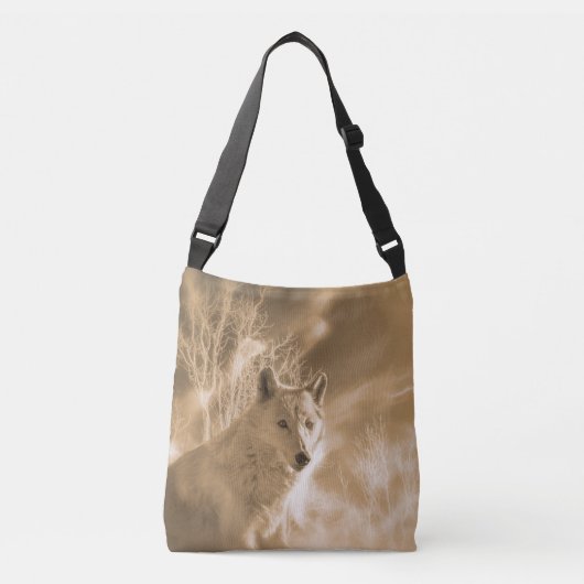 WITTE WIT BOEST CROSSBODY TAS (Voorkant)