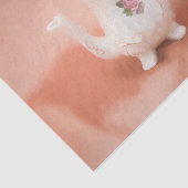  witte witte witte witte roze Antiek ontkleuringsp Tissuepapier (Detail)