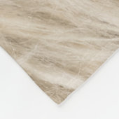 Witte wol pluizige textuur achtergrond fleece deken (Hoek)