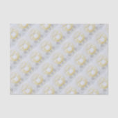 Witte wol schaap voor ooien tissuepapier (Voorkant)