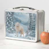 Witte wolf (In situ)