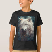 Witte wolf [Arctische wolf] T-shirt (Voorkant)