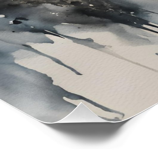 Witte wolf en heks perfect poster (Hoek)