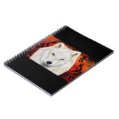 Witte Wolf Kokopelli Notitieboek (Linkerzijde)