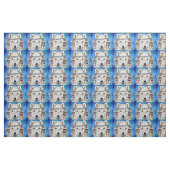 WITTE WOLF KUNST STOF (Fat Quarter)