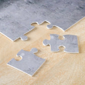 Witte wolf legpuzzel (Zijkant)