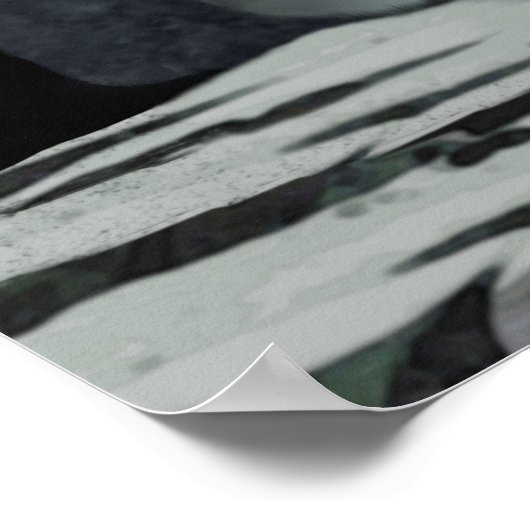 Witte Wolf met Poster Pup (Hoek)