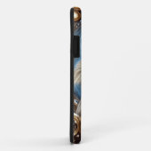 Witte wolf met rotsachtige steampunk Case-Mate iPhone case (Achterkant/rechts)