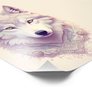Witte Wolf - Poster